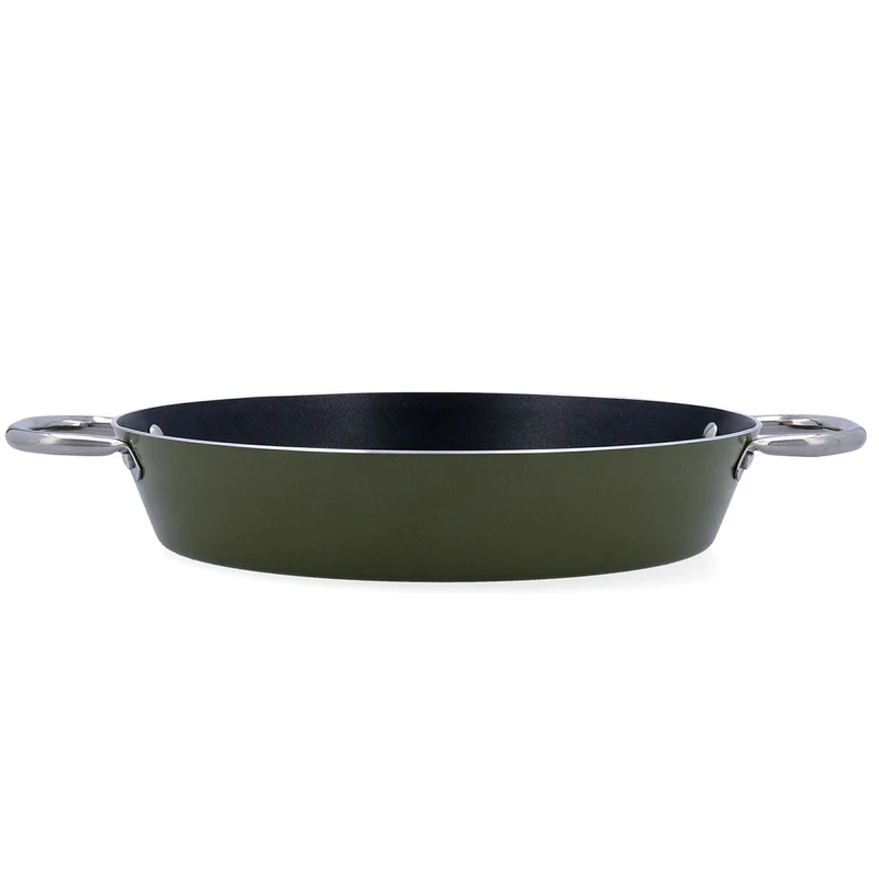 Olla Arrocera Quid Naturalia Verde 28 x 5 cm