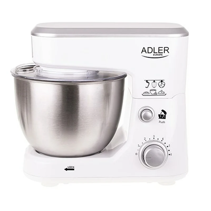 Procesador de Alimentos Adler AD 4216 Blanco Negro 500 W 4 L