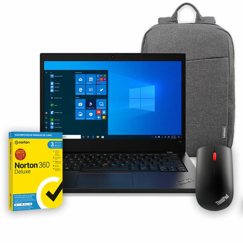 Portátil Lenovo L14 14" AMD Ryzen 5 5500U 16 GB RAM 512 GB SSD Qwerty Español