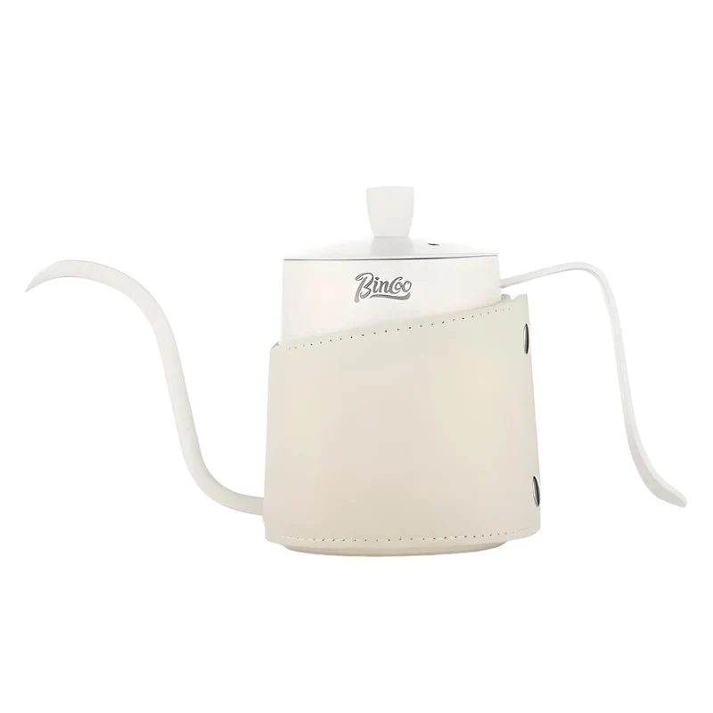 Miomu Tetera Blanca de Cuello Cisne, 350ml