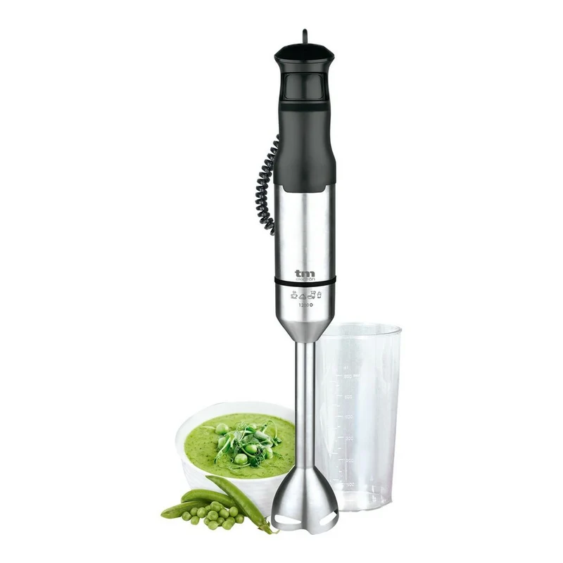 Batidora de mano TM Electron Acero inoxidable 1200 W