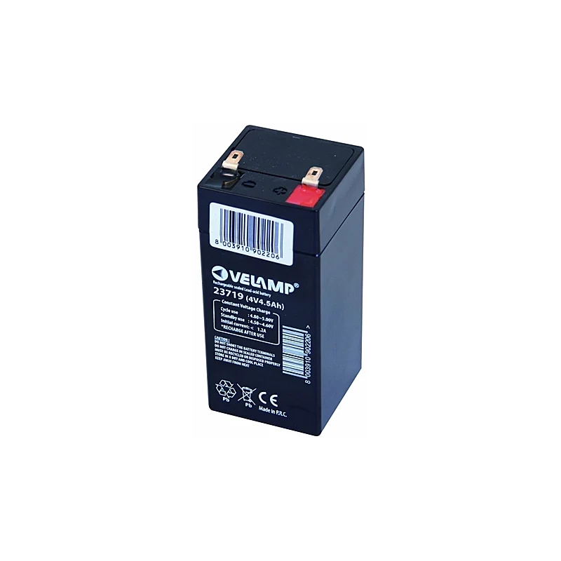 Batteria ricaricabile 4V 4,5 Ah