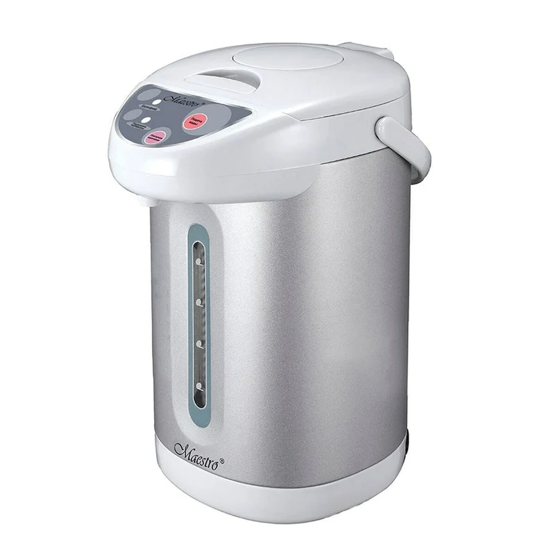 Hervidor Feel Maestro MR-084 Blanco Gris Acero inoxidable Plástico 750 W 4,5 L