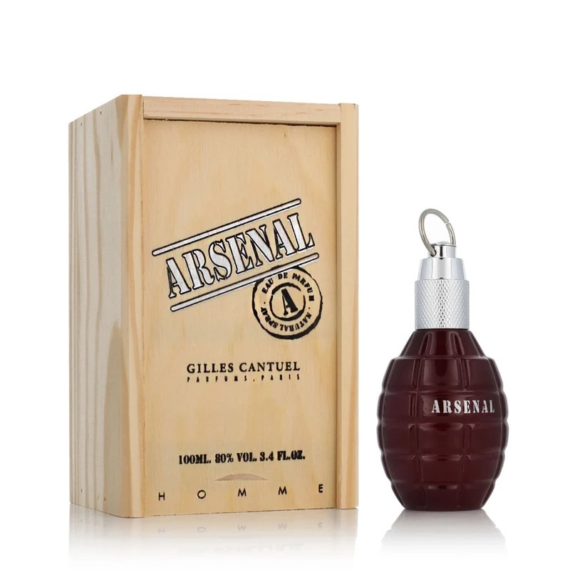 Perfume Hombre Gilles Cantuel EDP Arsenal Rojo 100 ml
