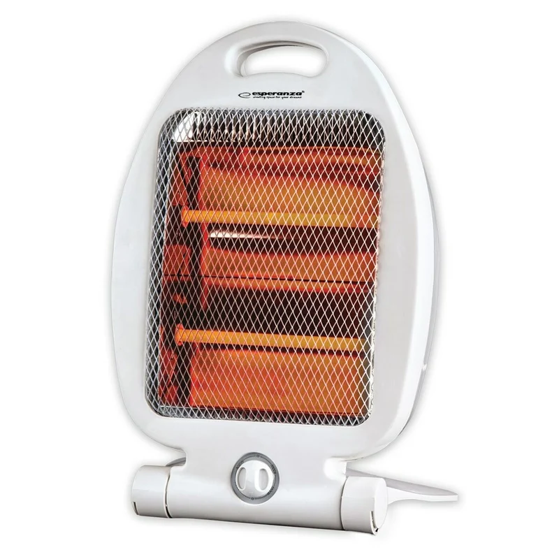 Calentador Eléctrico de Cuarzo Esperanza EHH009 Blanco 800 W