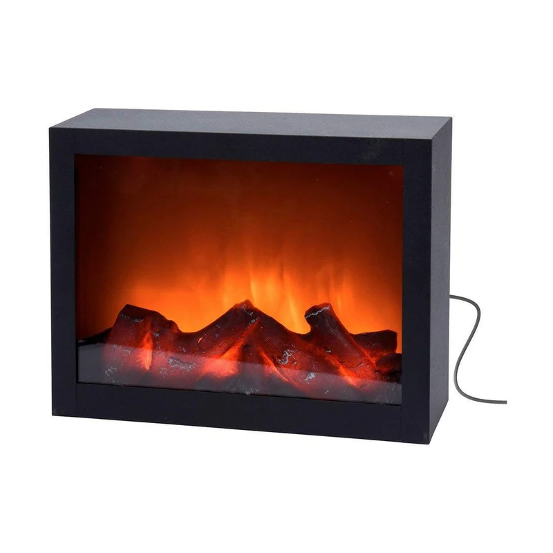 Chimenea Eléctrica Decorativa Pecho Negro
