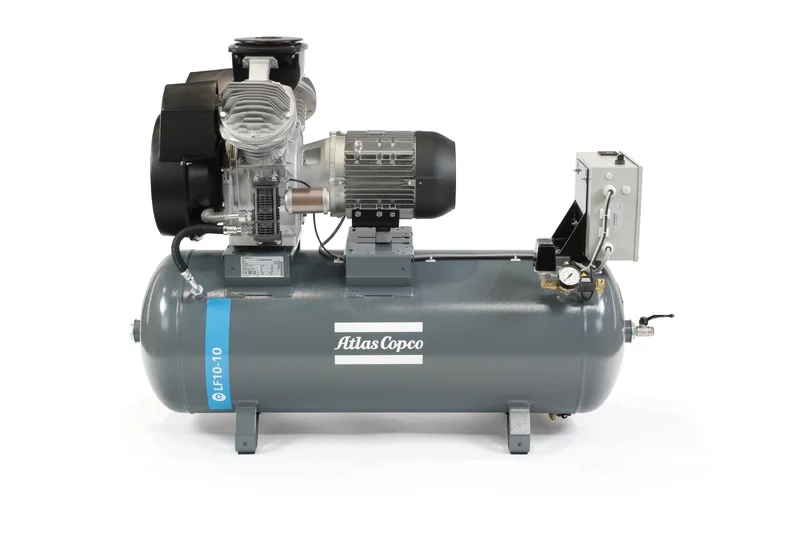 Compressore a pistone industriale 7 HP 10 bar LF7-10CV TM 270 400/3/50 CE Abac