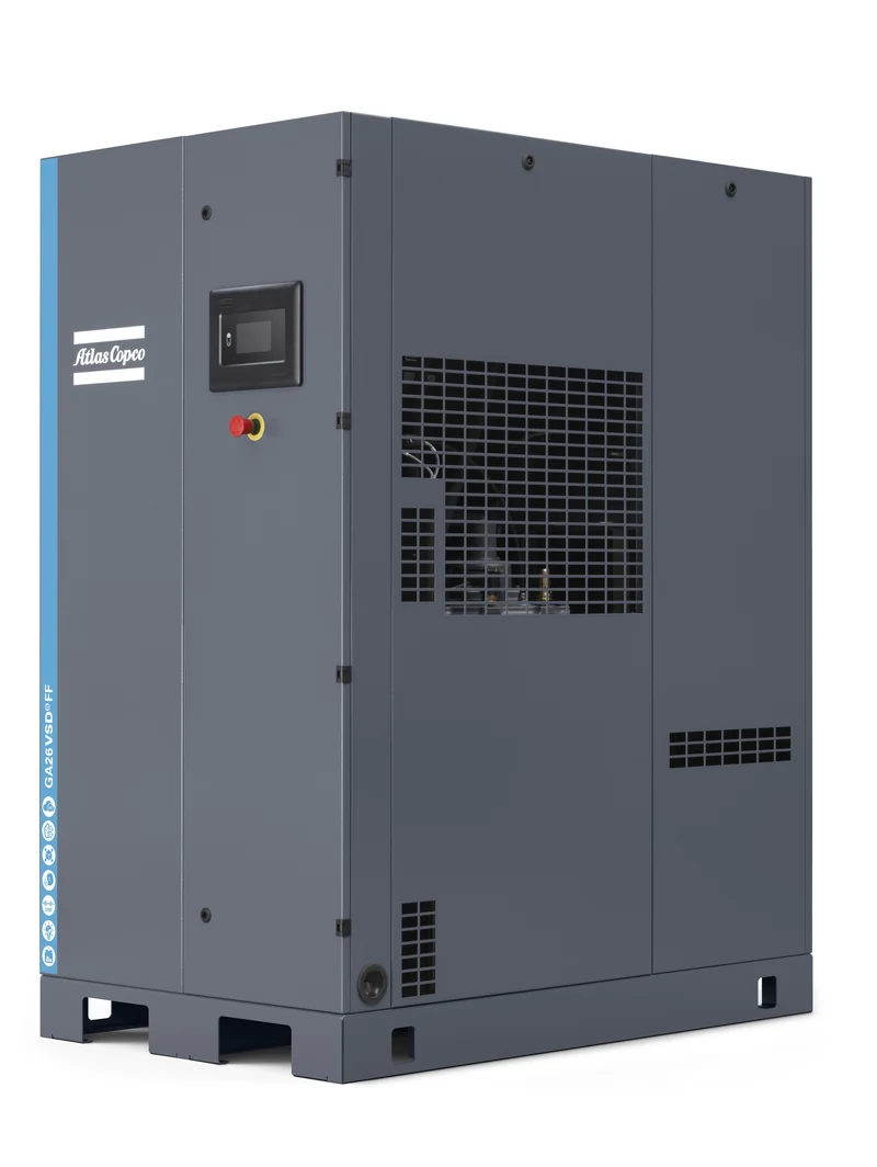 Compressore a vite lubrificato 26 kW 13 bar GA26VSDS FF A 13 meac 400 50 Abac