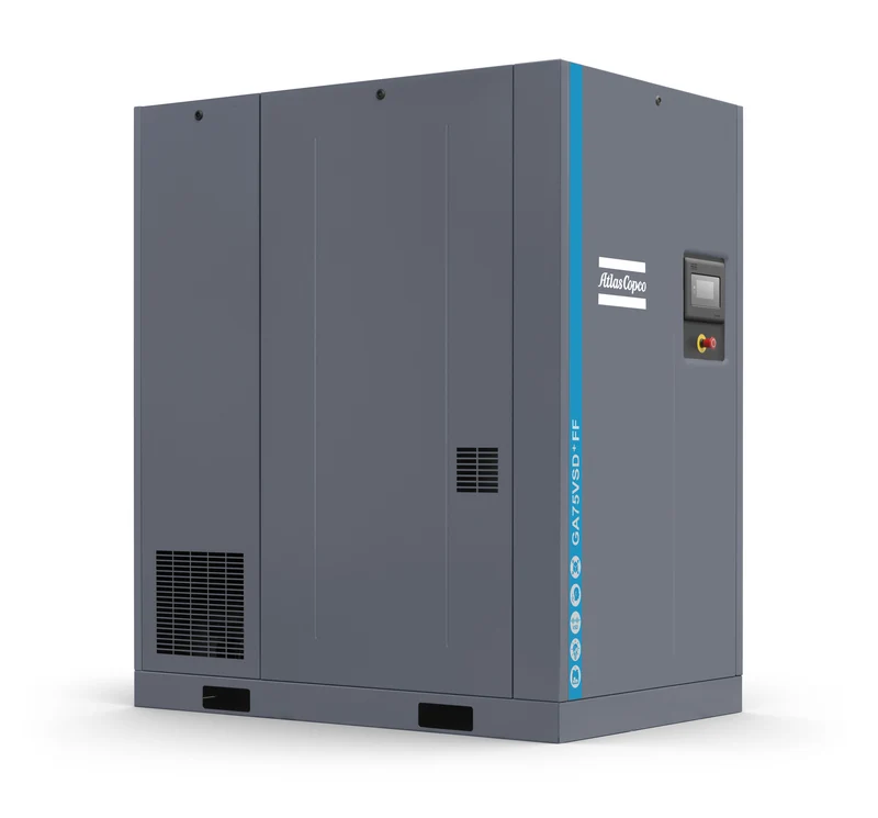 Compressore a vite lubrificato 75 kW 13 bar GA75VSD+FF A 13 meaa 400 50 Abac