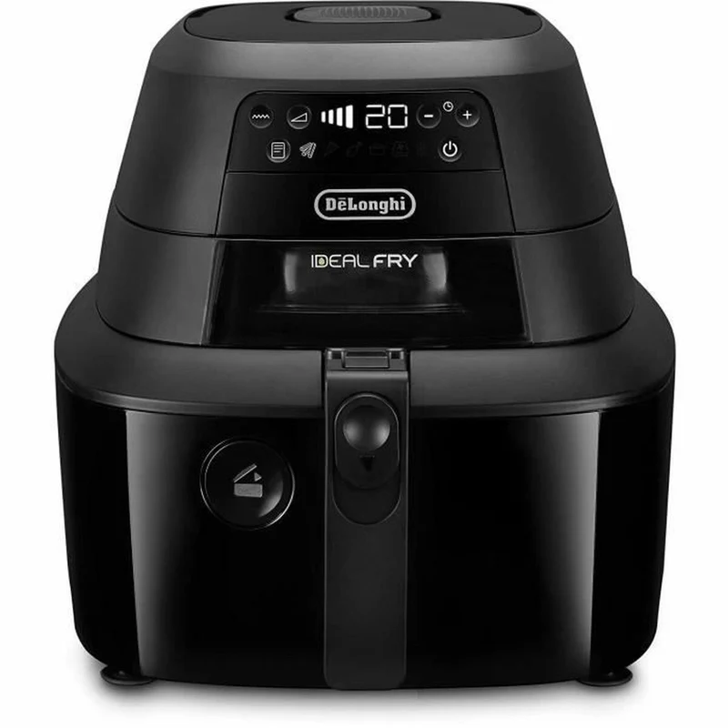 Freidora de aire DeLonghi 1400 W 1,25 kg Negra