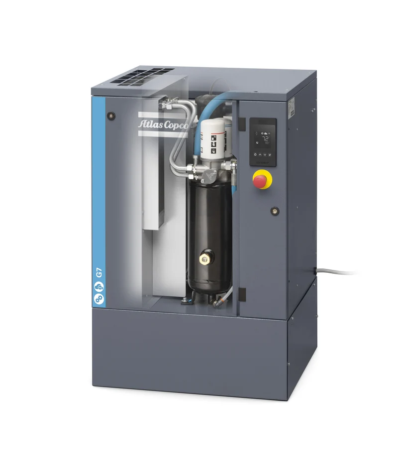 Compressore a vite lubrificato 7,5 kW 10 bar G7P-145 TRI-V/60 FM meaf dol Abac
