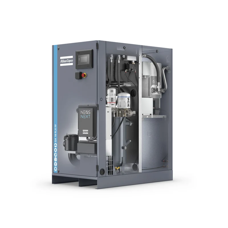 Compressore a vite lubrificato 18 kW 13 bar GA18FLX FF 13 meac 400V Abac
