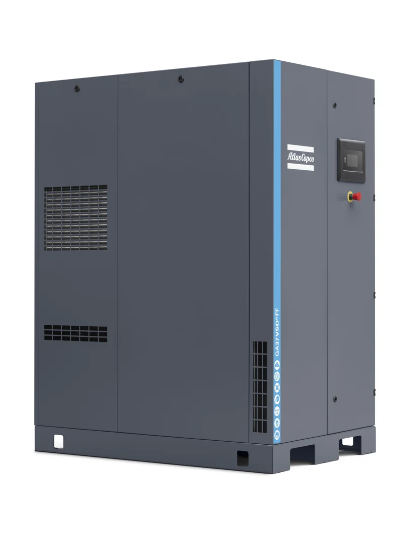 Compressore a vite lubrificato 37 kW 13 bar GA37VSDS FF A 13 meac 400 50 Abac