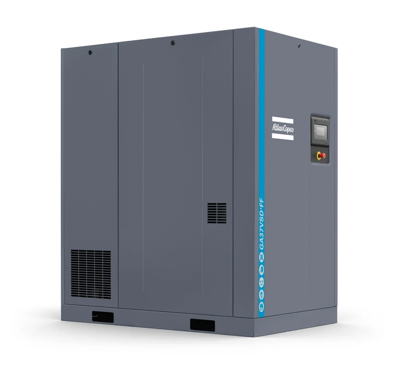 Compressore a vite lubrificato 37 kW 13 bar GA37VSD+FF A 13 meaa 400 50 Abac