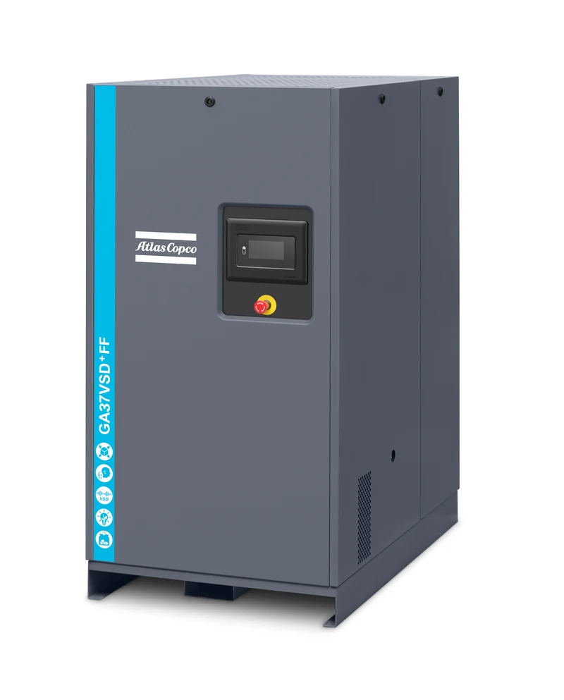 Compressore a vite lubrificato 37 kW 13 bar GA37LVSD+P W 13 meaa 400 50 Abac