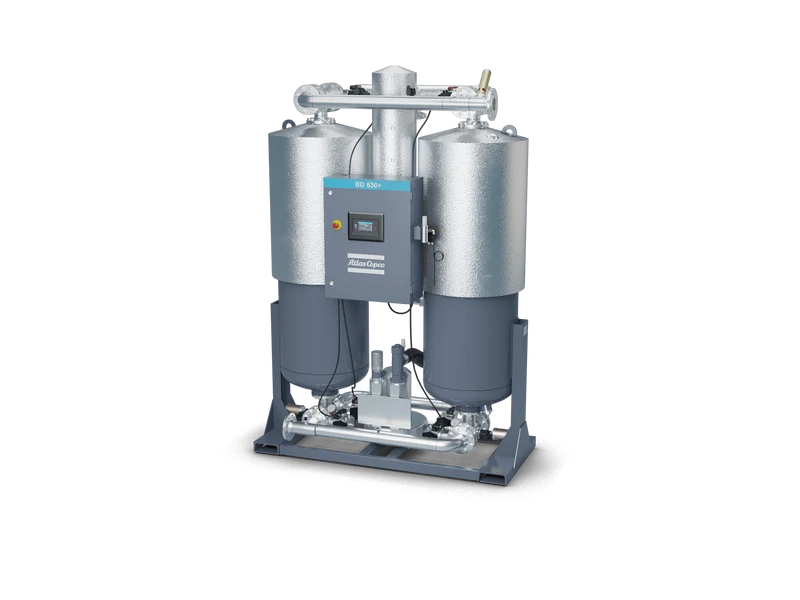 Essiccatore ad adsorbimento a doppia torre BD 1260+ ZERO PURGE 14,5 bar OPEN LOOP Abac