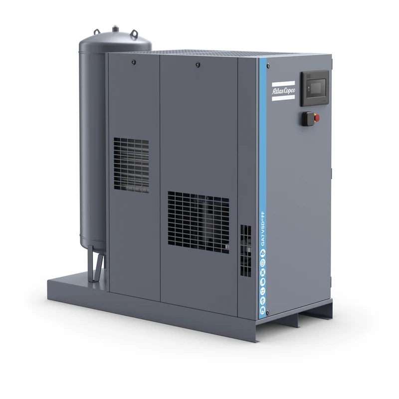 Compressore a vite lubrificato 7,5 kW 13 bar GA7VSDS FF 13 meaa 400V TM Abac
