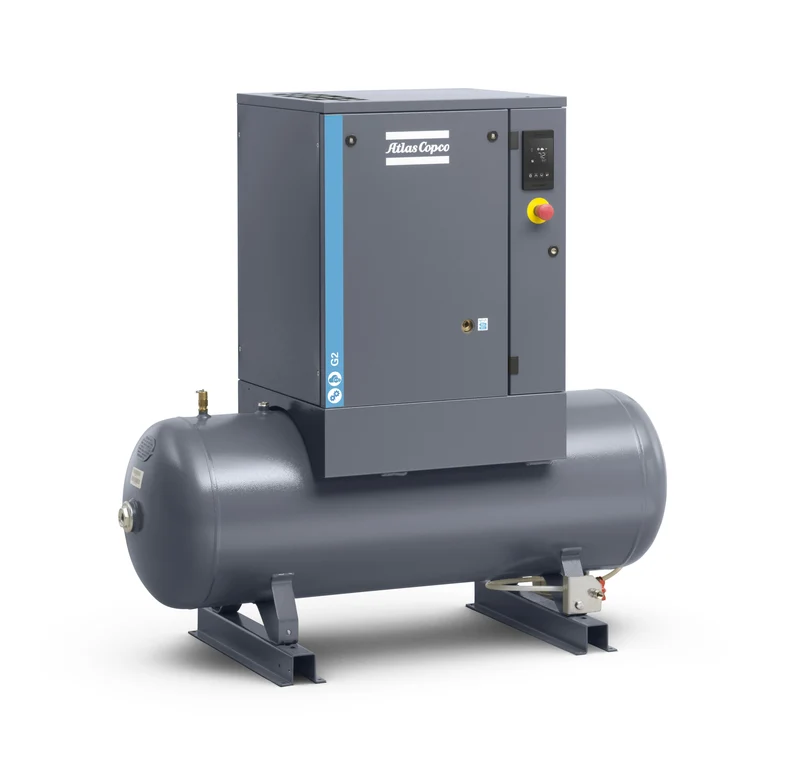 Compressore a vite lubrificato 2,2 kW 10 bar G2P-10 230/1/50 TM meaa dol Abac