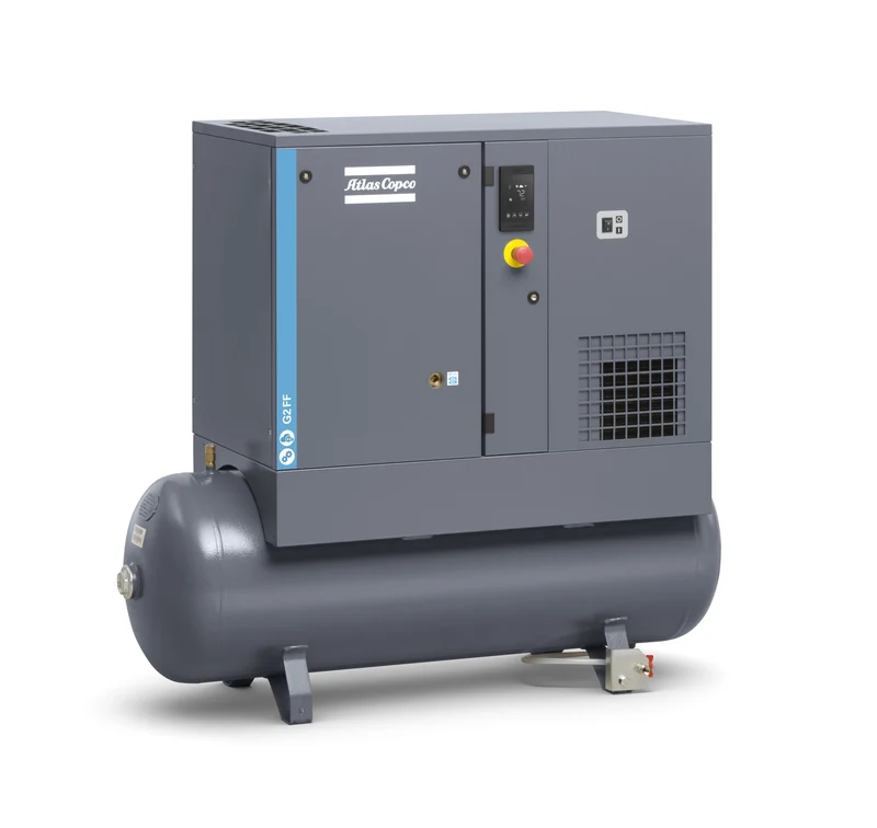 Compressore a vite lubrificato 2,2 kW 10 bar G2FF-10 230/1/50 TM meaa dol Abac