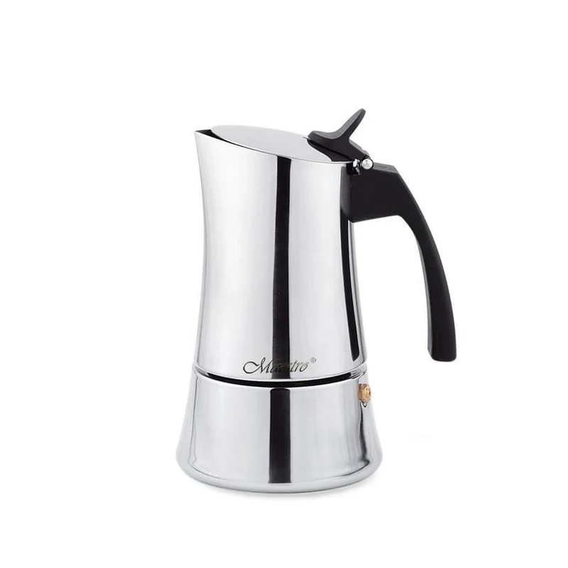 Cafetera Italiana Feel Maestro MR-1668-6 Plata Acero inoxidable 18/10 300 ml 6 Tazas