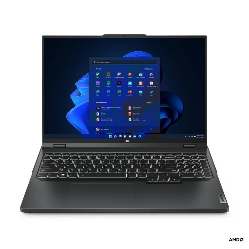 Portátil Lenovo Legion Pro 5 16" AMD Ryzen 7 7745HX 16 GB RAM 512 GB SSD Nvidia Geforce RTX 4060 Qwerty US