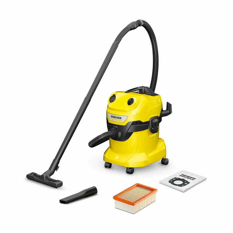 Aspirador en seco y húmedo Kärcher WD 4 V-20/5/22 1000 W 20 L