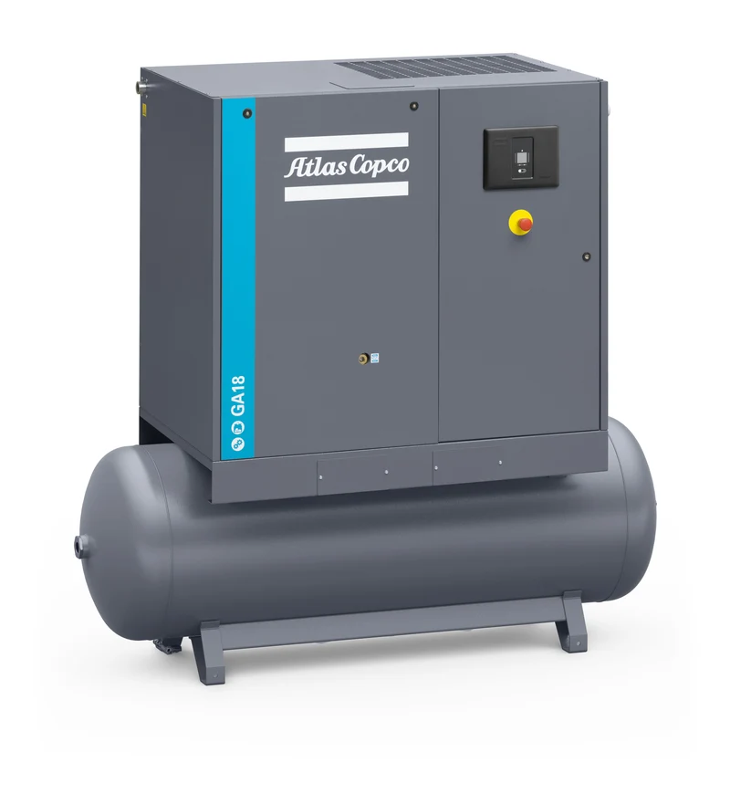 Compressore a vite lubrificato a vite lubrificato 18,5 kW 10 bar GA18P 10 400/50 TM CE Abac