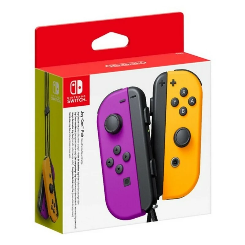 Gamepad inalámbrico Nintendo Joy-Con Purple Orange