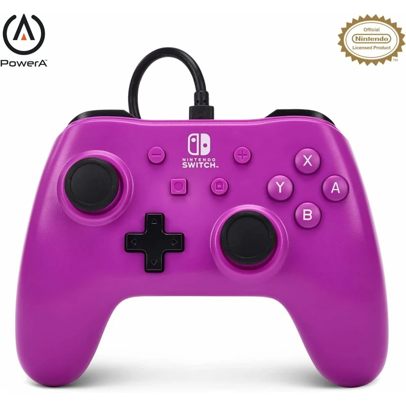 Mando Gaming Powera GRAPE Púrpura Nintendo Switch