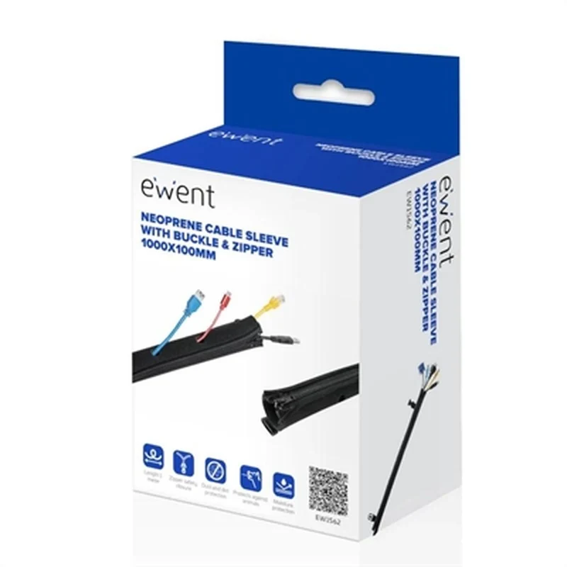 Acoplamiento Ewent ew1562 1 m Negro