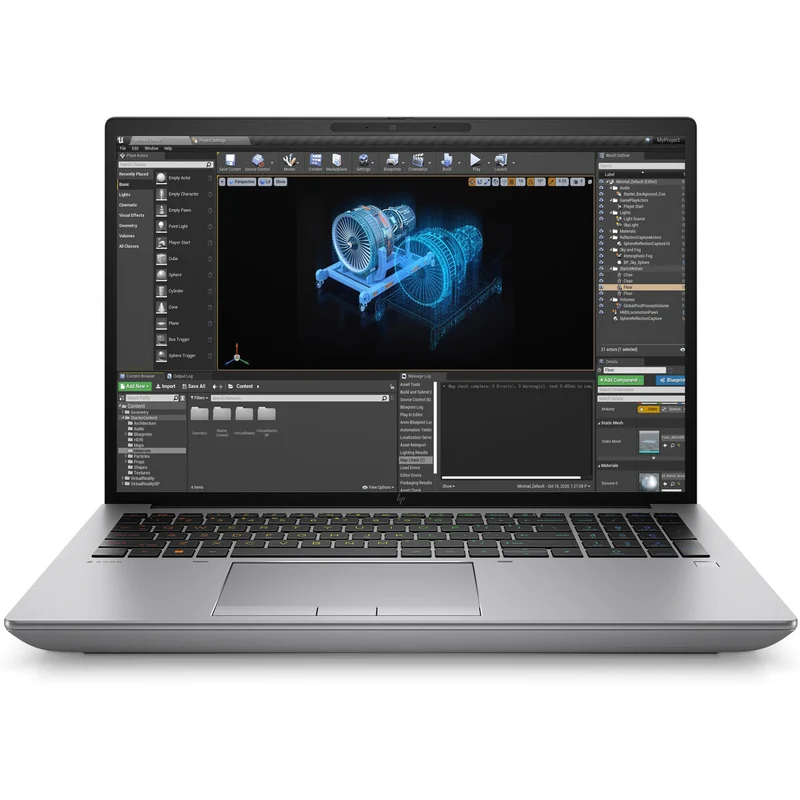 Notebook HP ZBOOK FURY 16 G10 Qwerty Español 1 TB SSD 32 GB RAM 16" Intel Core i7-13700HX