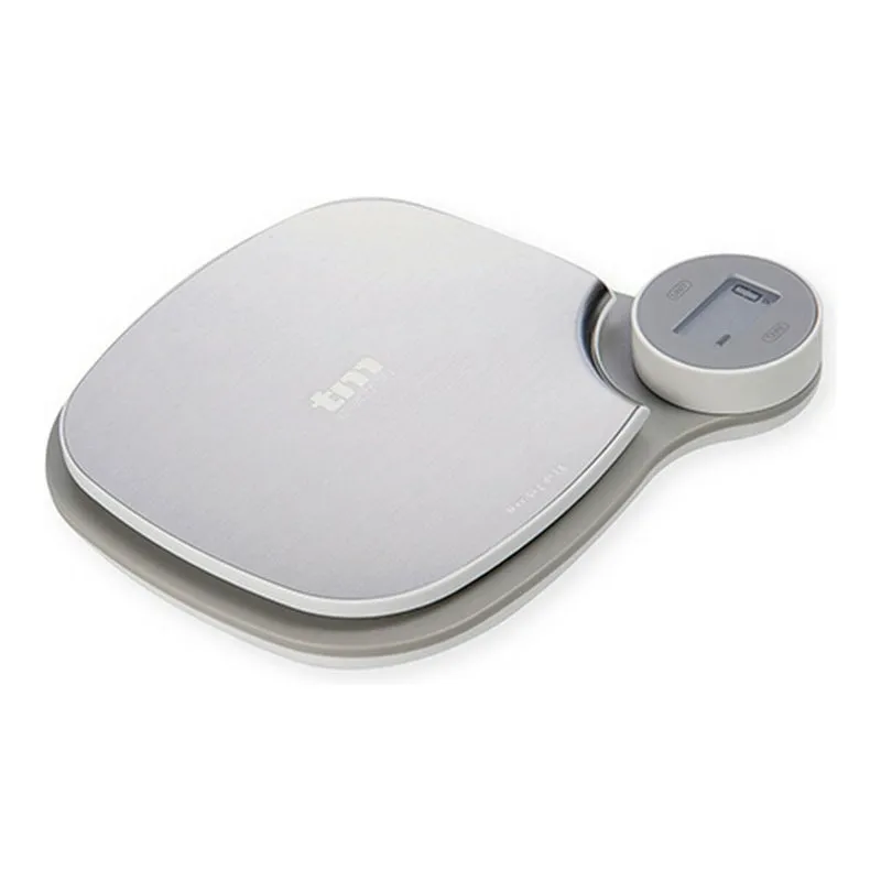báscula de cocina TM Electron Grey 5 kg (171 x 184 x 31,5 mm)