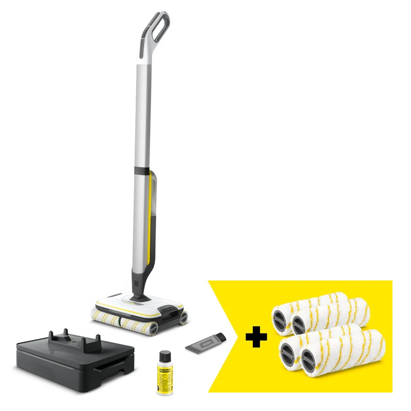 FC 7 Cordless + 4 rulli di ricambio Kärcher