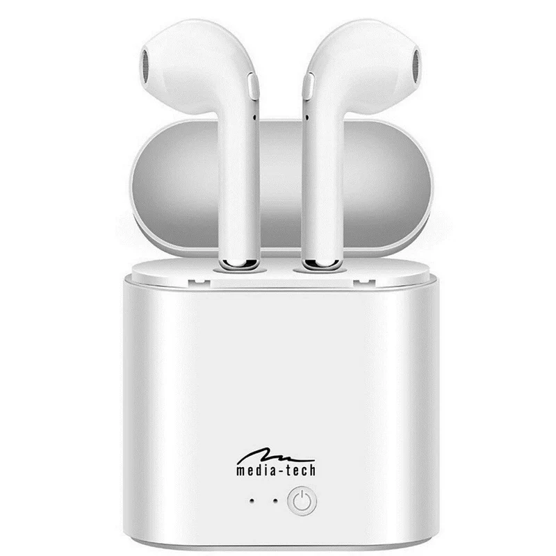 Auriculares Intrauditivos Bluetooth Media Tech MT3589W