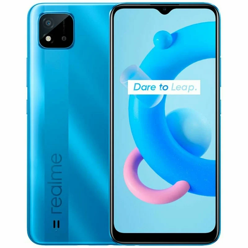 Smartphone Realme RMX3231 6,5" Octa Core 2 GB RAM 32 GB Azul Negro 2 GB RAM SC9863A 6,5" 32 GB