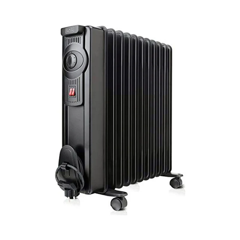 Radiador de aceite (11 cámaras) Black & Decker ES9350060B 2000W Negro 2000 W