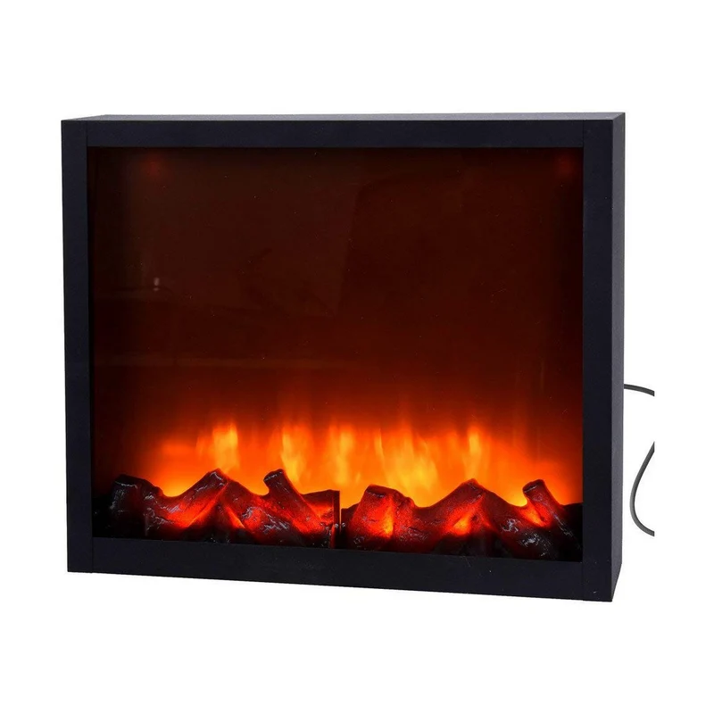 Chimenea Eléctrica Decorativa Pecho Negro
