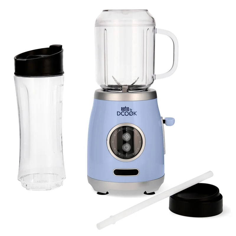 Batidora De Vaso Dcook Retro 300 W Azul