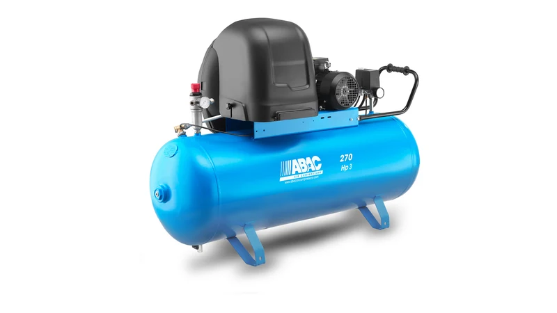 Compressore a pistoni silenziato S A39B 3 HP su serbatoio 270 l, monofase Abac