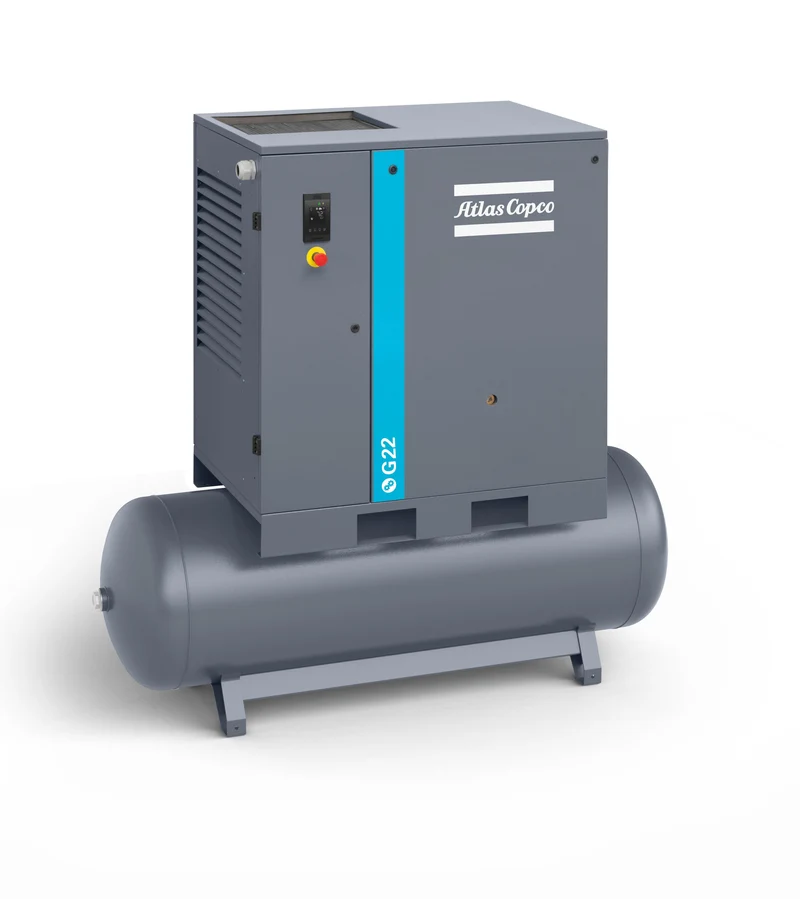 Compressore a vite lubrificato a vite lubrificato 22 kW 13 bar G22P 13 400/50 TM CE Abac