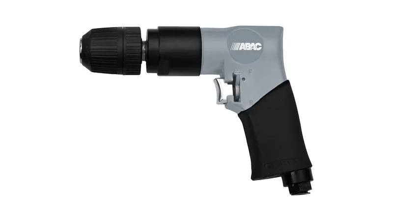 Trapano pneumatico reversibile con mandrino autobloccante fino a 10mm Abac