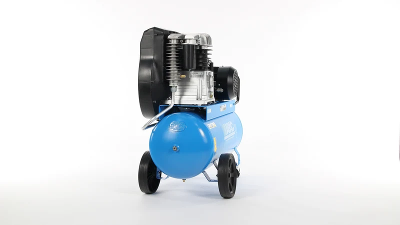 Compressore professionale a cinghia B5900B su serbatoio 100lt Abac