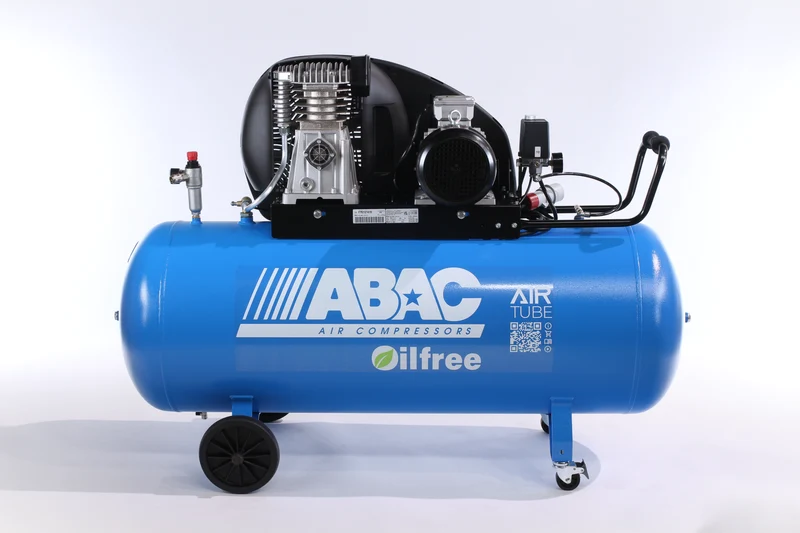 Expert A39B-0 CT3 - Compressore a pistone oilfree - Avviamento a cinghia - Trifase Abac