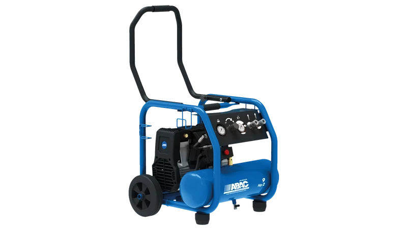 Compressore carrellato Rollcage OS20P - serbatoio 9lt Abac
