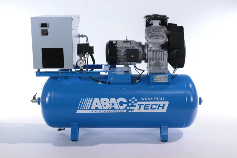 Compressore a pistoni oil-free Industrial Tech ATF 7 HP 10 bar con essiccatore Abac