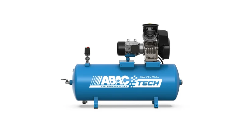 Compressore a pistoni oil-free Industrial Tech ATF 5 HP 10 bar su serbatoio Abac