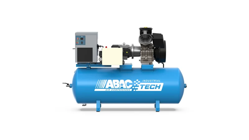 Compressore a pistoni oil-free Industrial Tech ATF 2 HP 10 bar con essiccatore Abac