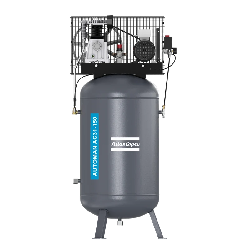 Compressore a pistone a cinghia 3 HP 10 bar AC31E150VDOL 230/1/50 Abac