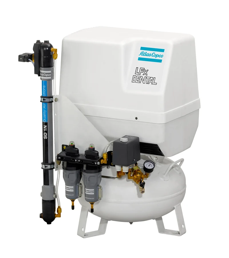Compressore a pistone industriale 1 HP 7 bar LFxMED1.0-7 TM50 FF SDP 230/50 Abac
