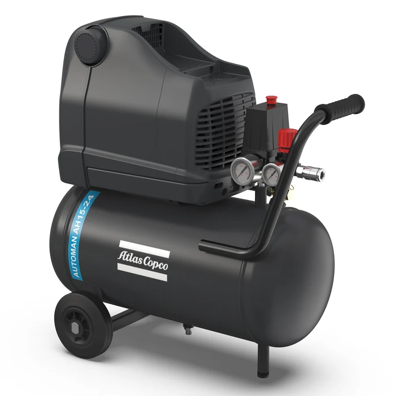 Compressore a pistone a trasmissione diretta 1,5 HP 10 bar AH15E24DOL230/1/50 Abac
